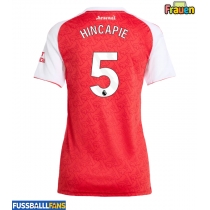 Arsenal Piero Hincapie #5 Heimtrikot Frauen 2025-26 Kurzarm